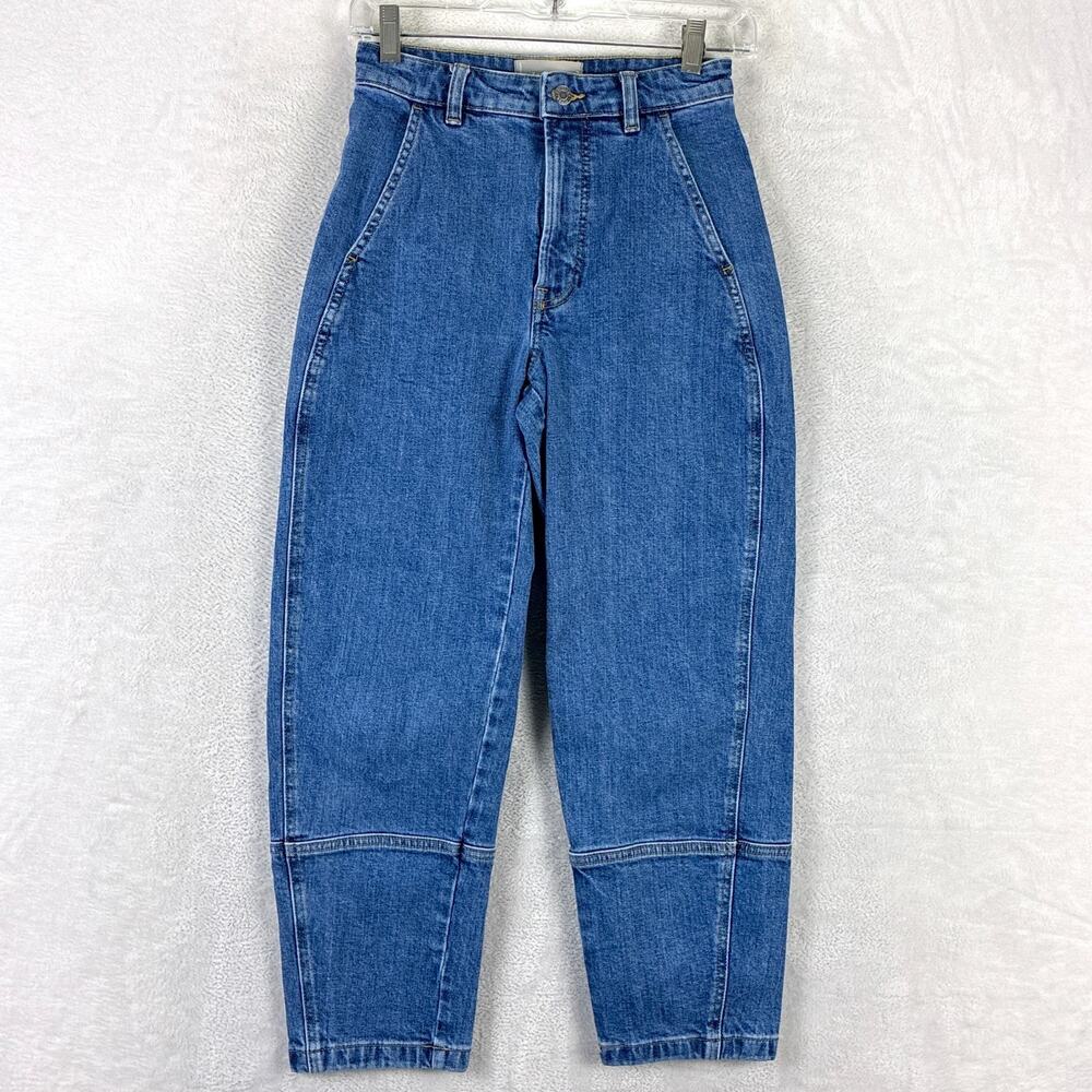 Everlane Barrel Jeans Women 25 Regular Utility Baggy Preppy Festival BoHo